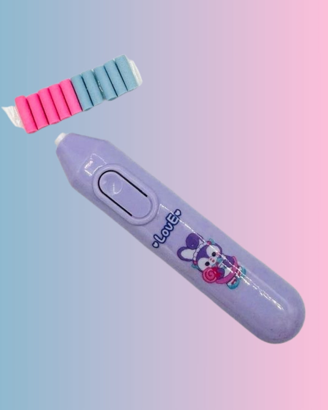 Lilac Love Electric Eraser