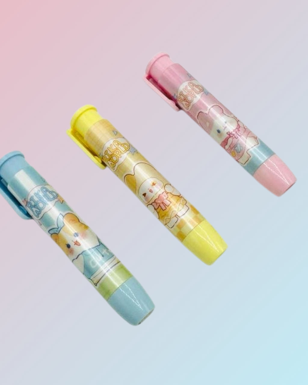 Bunnies & Rainbows Click Eraser